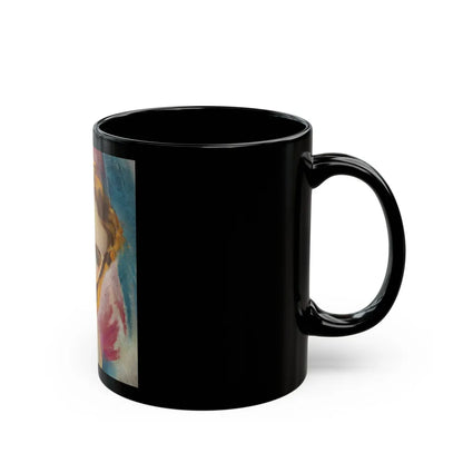 Greta Garbo - Black Coffee Mug-Go Mug Yourself