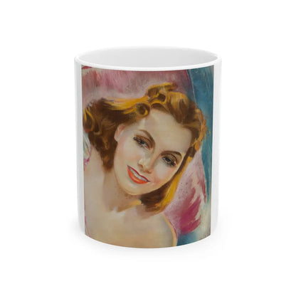 Greta Garbo - White Coffee Mug-11oz-Go Mug Yourself