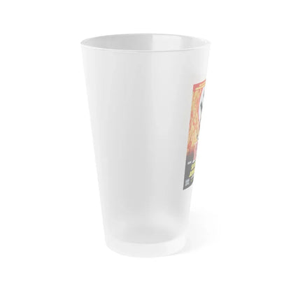 GRETA THE MAD BUTCHER (ILSA THE WICKED WARDEN) DANISH 1977 Movie Poster - Frosted Pint Glass 16oz - Go Mug Yourself