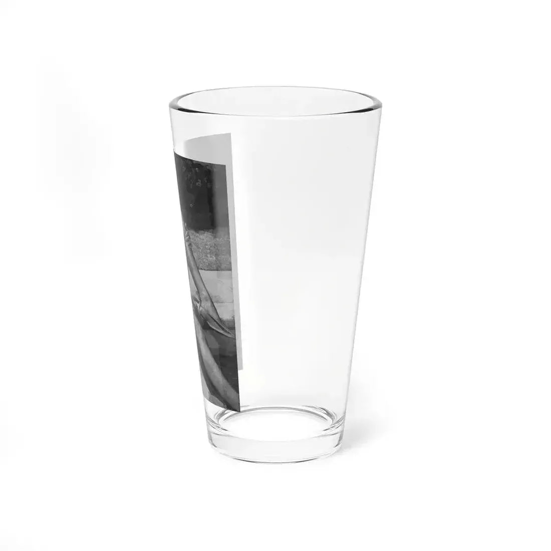 Greta Thyssen #08 - American Beauties Mag. '53 - 1 B&W Photo (Vintage Female Icon) Pint Glass 16oz - Go Mug Yourself