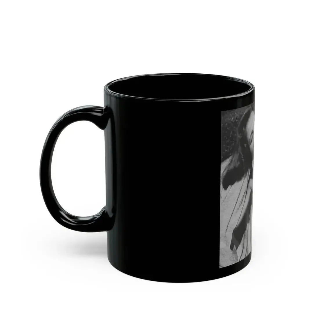 Greta Thyssen #09 - American Beauties Mag. '53 Mag. - 1 B&W Photo (Vintage Female Icon) Black Coffee Mug - Go Mug Yourself