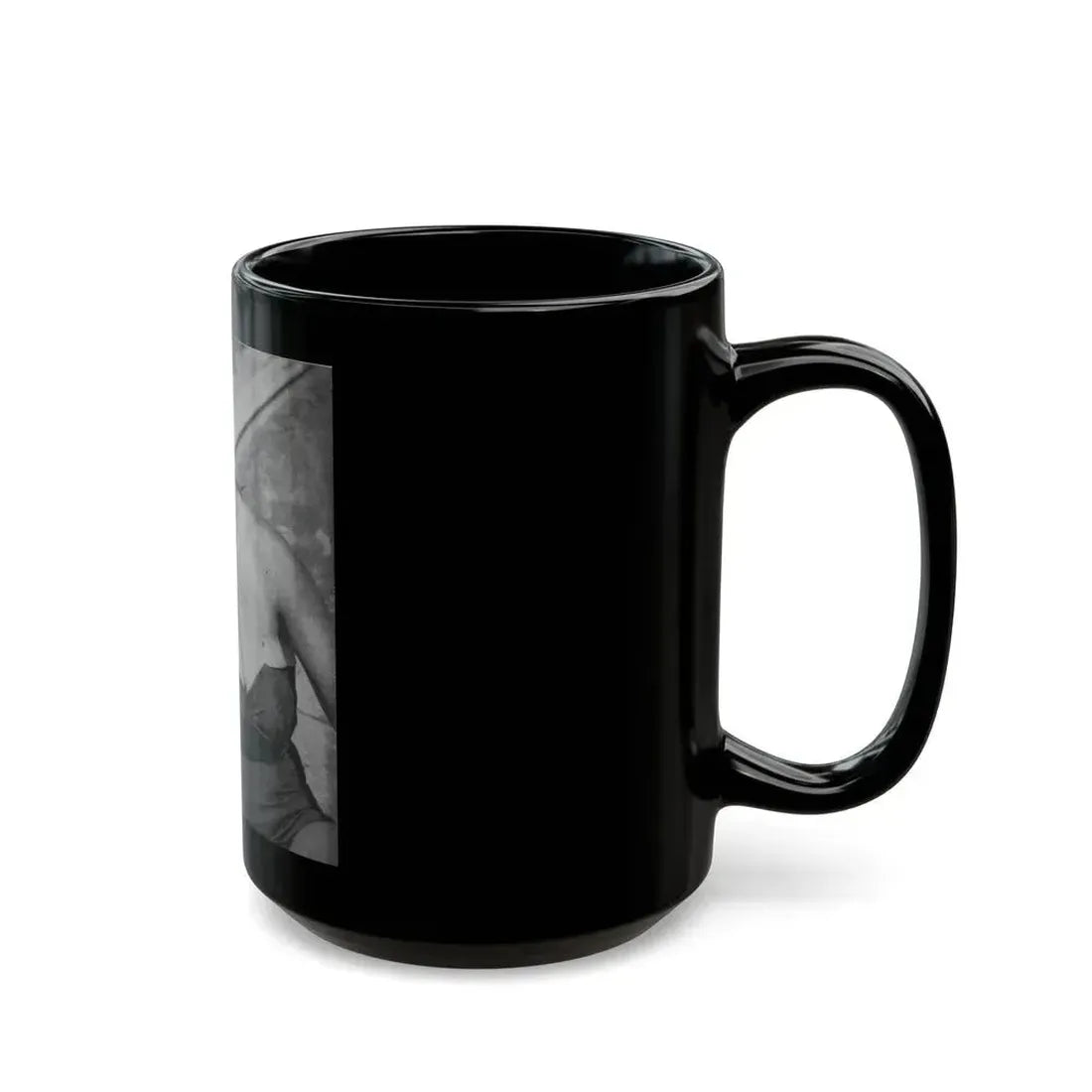 Greta Thyssen #09 - American Beauties Mag. '53 Mag. - 1 B&W Photo (Vintage Female Icon) Black Coffee Mug - Go Mug Yourself