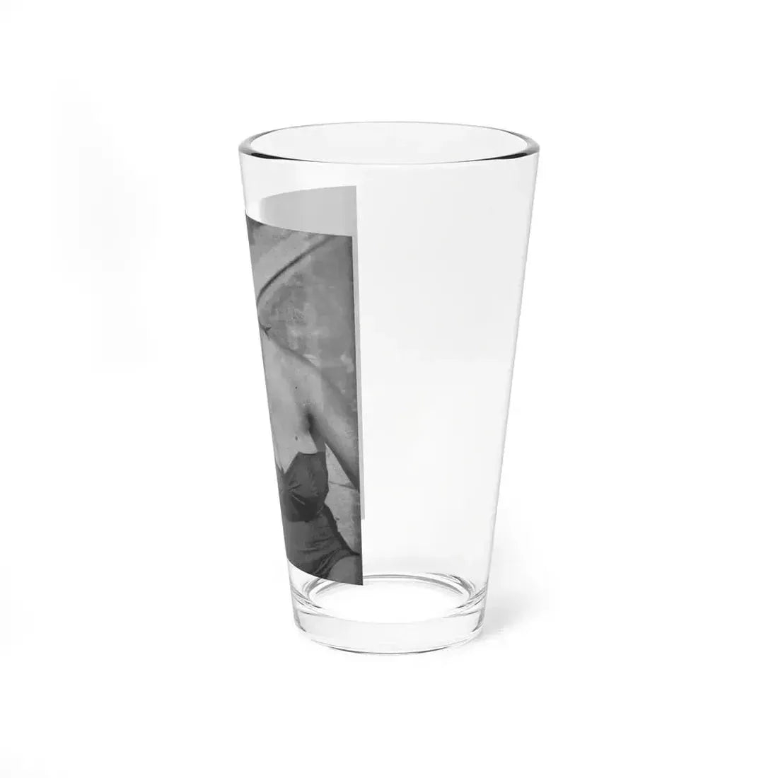 Greta Thyssen #09 - American Beauties Mag. '53 Mag. - 1 B&W Photo (Vintage Female Icon) Pint Glass 16oz - Go Mug Yourself