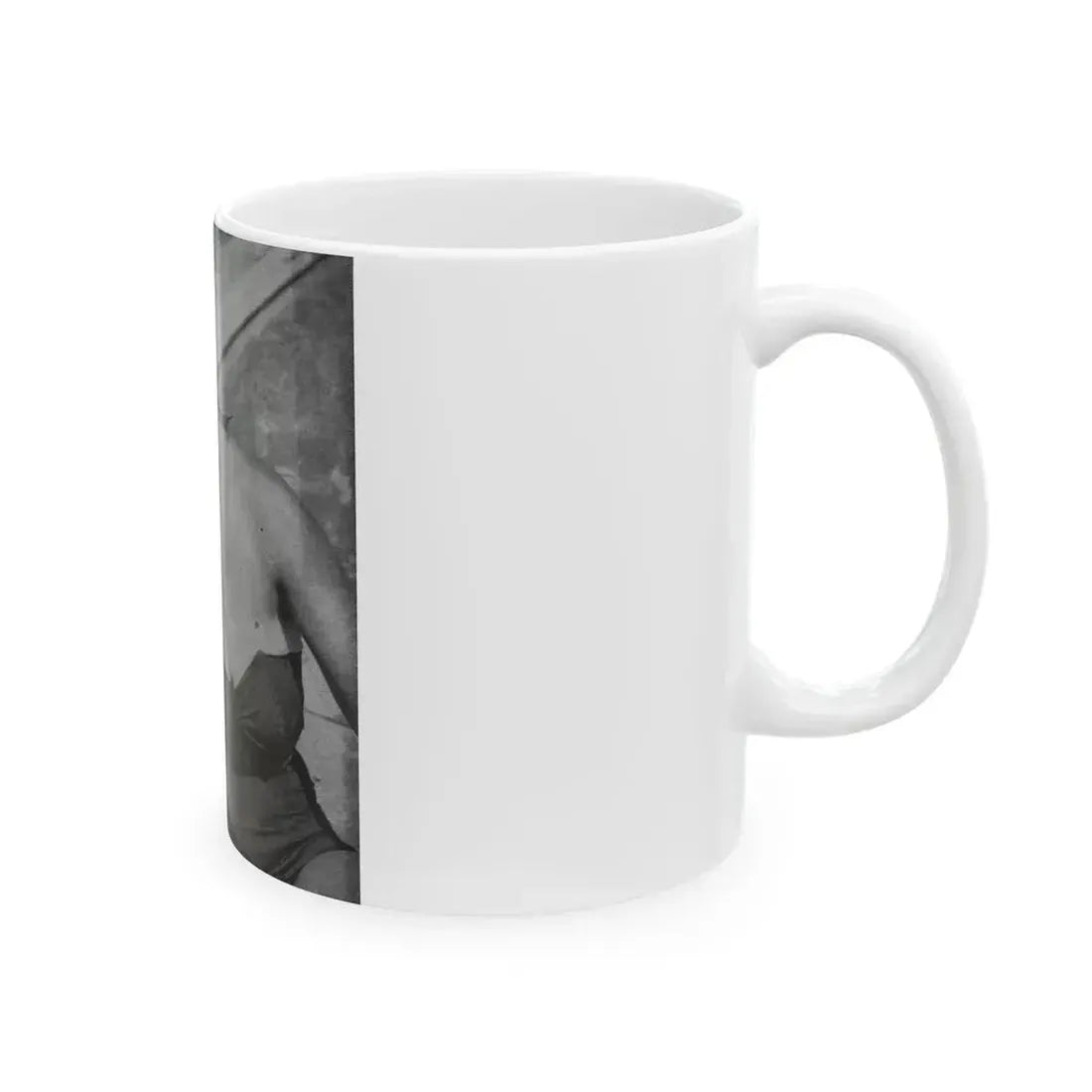 Greta Thyssen #09 - American Beauties Mag. '53 Mag. - 1 B&W Photo (Vintage Female Icon) White Coffee Mug - Go Mug Yourself