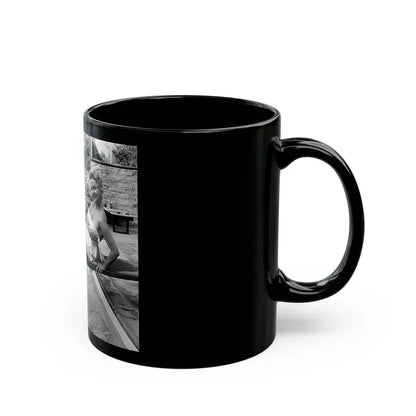 Greta Thyssen #101 (Vintage Female Icon) Black Coffee Mug - Go Mug Yourself