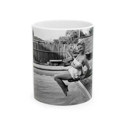 Greta Thyssen #101 (Vintage Female Icon) White Coffee Mug 11oz - Go Mug Yourself