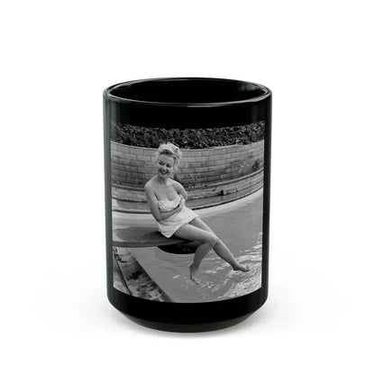 Greta Thyssen #102 (Vintage Female Icon) Black Coffee Mug 15oz - Go Mug Yourself