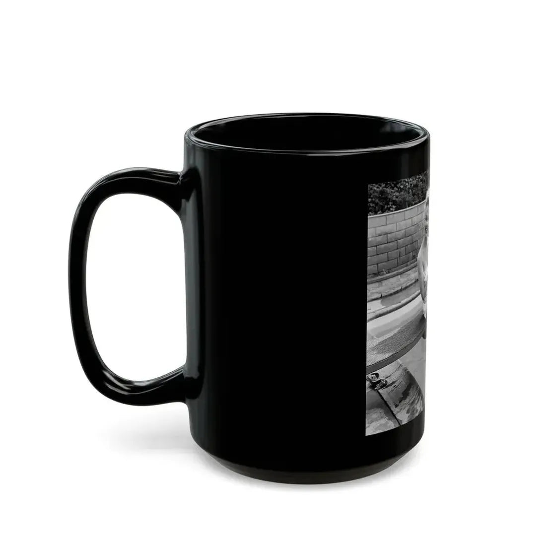 Greta Thyssen #102 (Vintage Female Icon) Black Coffee Mug - Go Mug Yourself