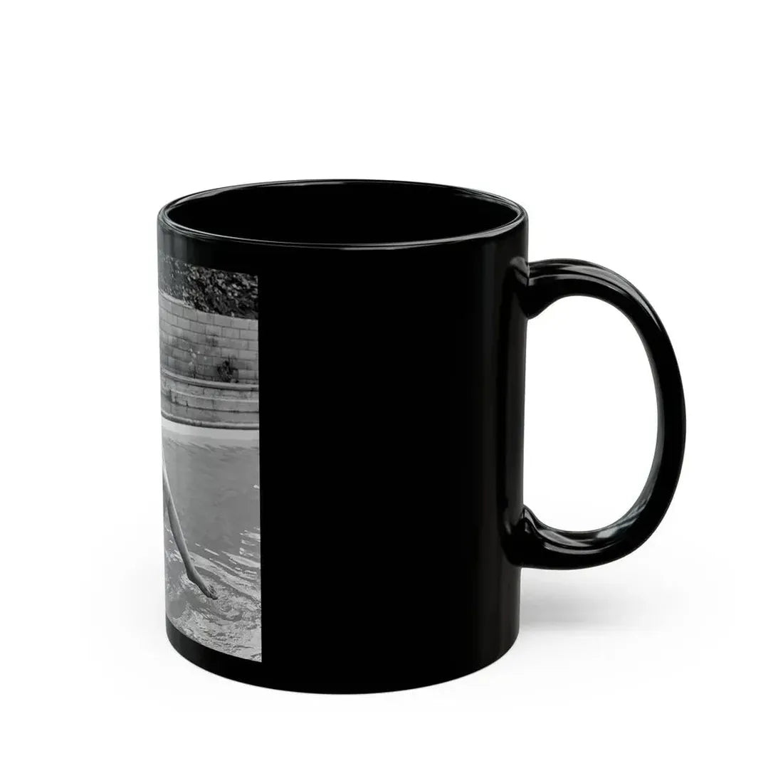 Greta Thyssen #102 (Vintage Female Icon) Black Coffee Mug - Go Mug Yourself