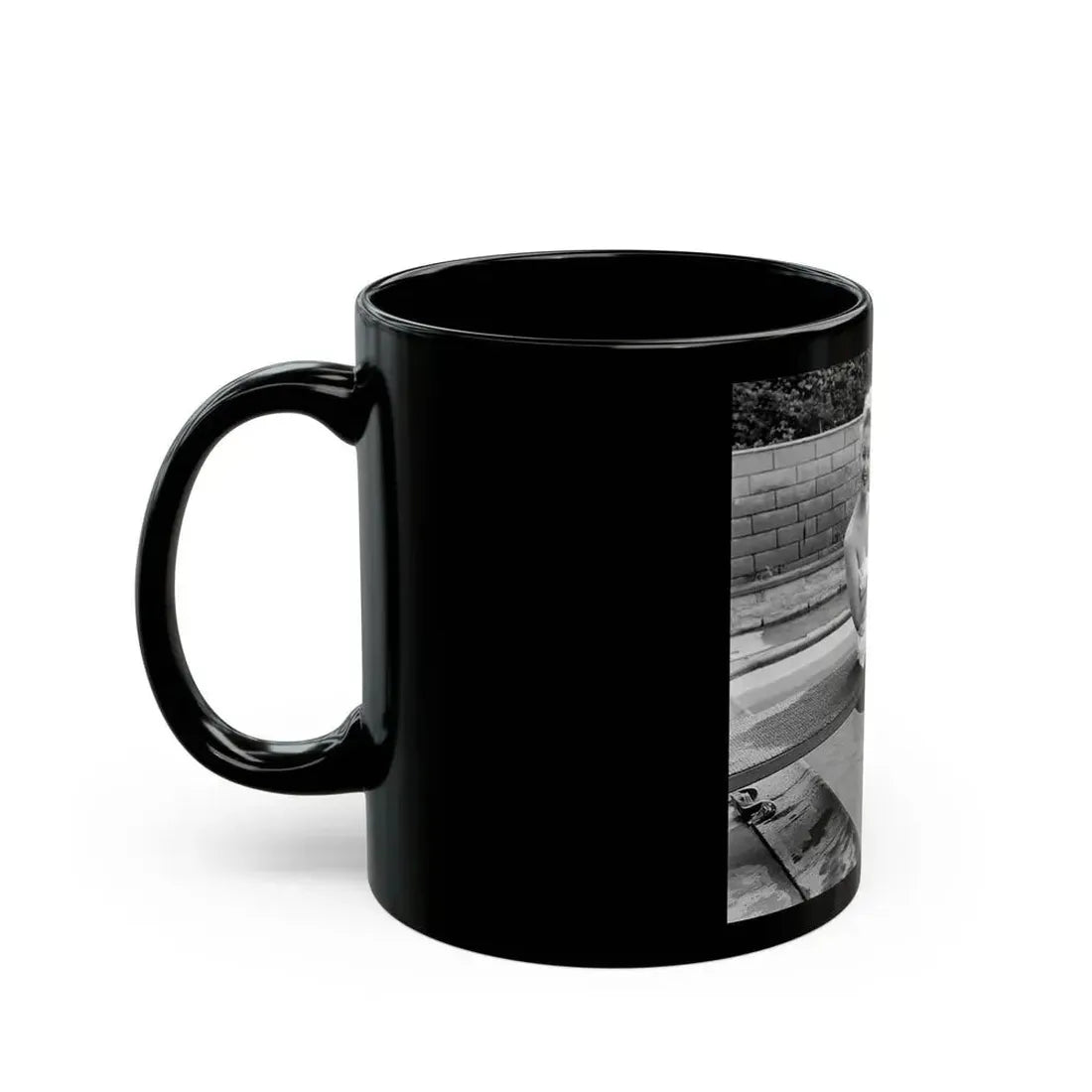 Greta Thyssen #102 (Vintage Female Icon) Black Coffee Mug - Go Mug Yourself