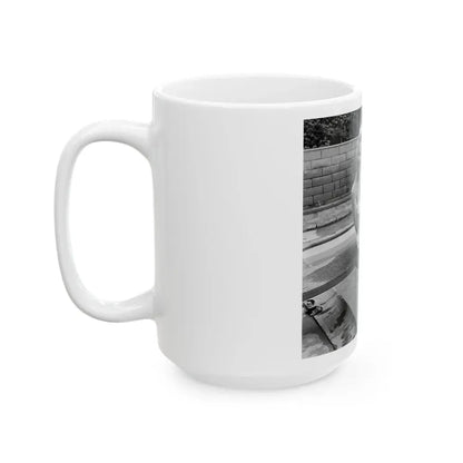 Greta Thyssen #102 (Vintage Female Icon) White Coffee Mug - Go Mug Yourself