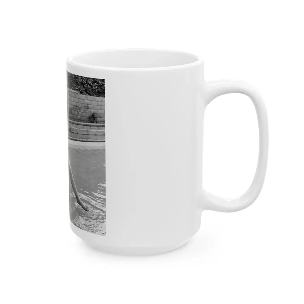 Greta Thyssen #102 (Vintage Female Icon) White Coffee Mug - Go Mug Yourself