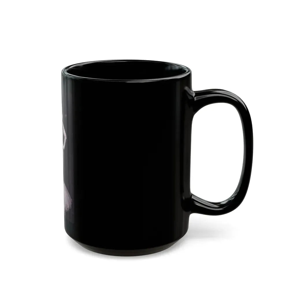 Greta Thyssen #111 (Vintage Female Icon) Black Coffee Mug - Go Mug Yourself