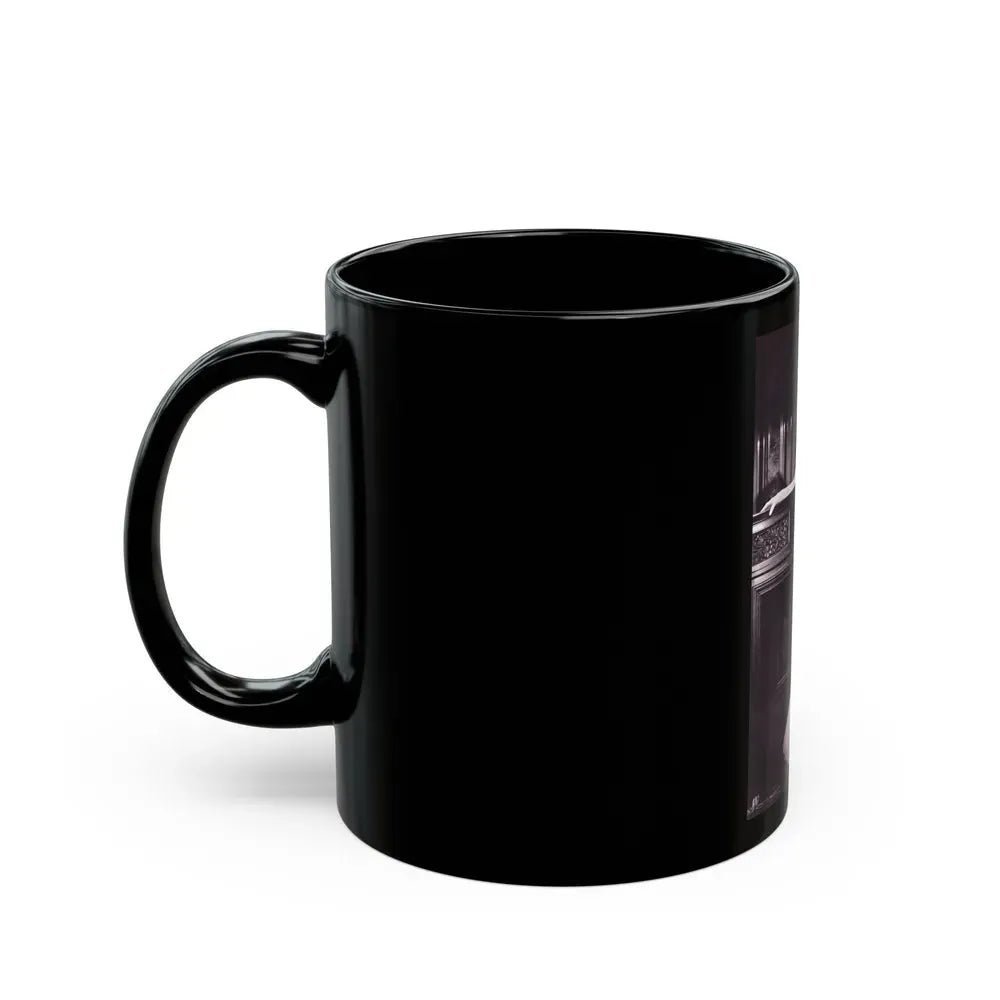 Greta Thyssen #111 (Vintage Female Icon) Black Coffee Mug - Go Mug Yourself