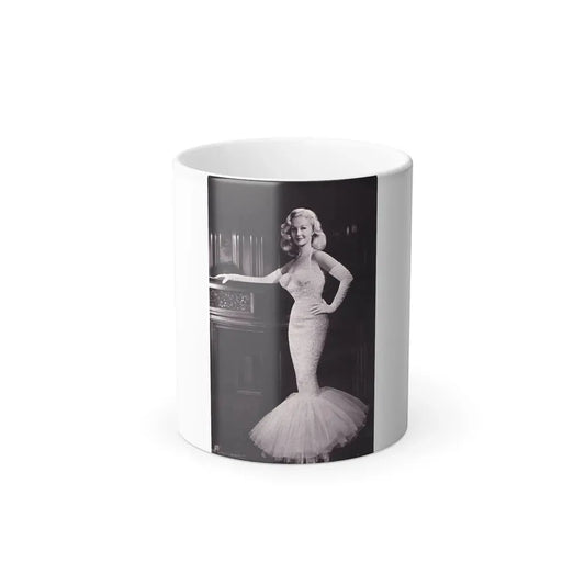 Greta Thyssen #111 (Vintage Female Icon) Color Changing Mug 11oz 11oz - Go Mug Yourself