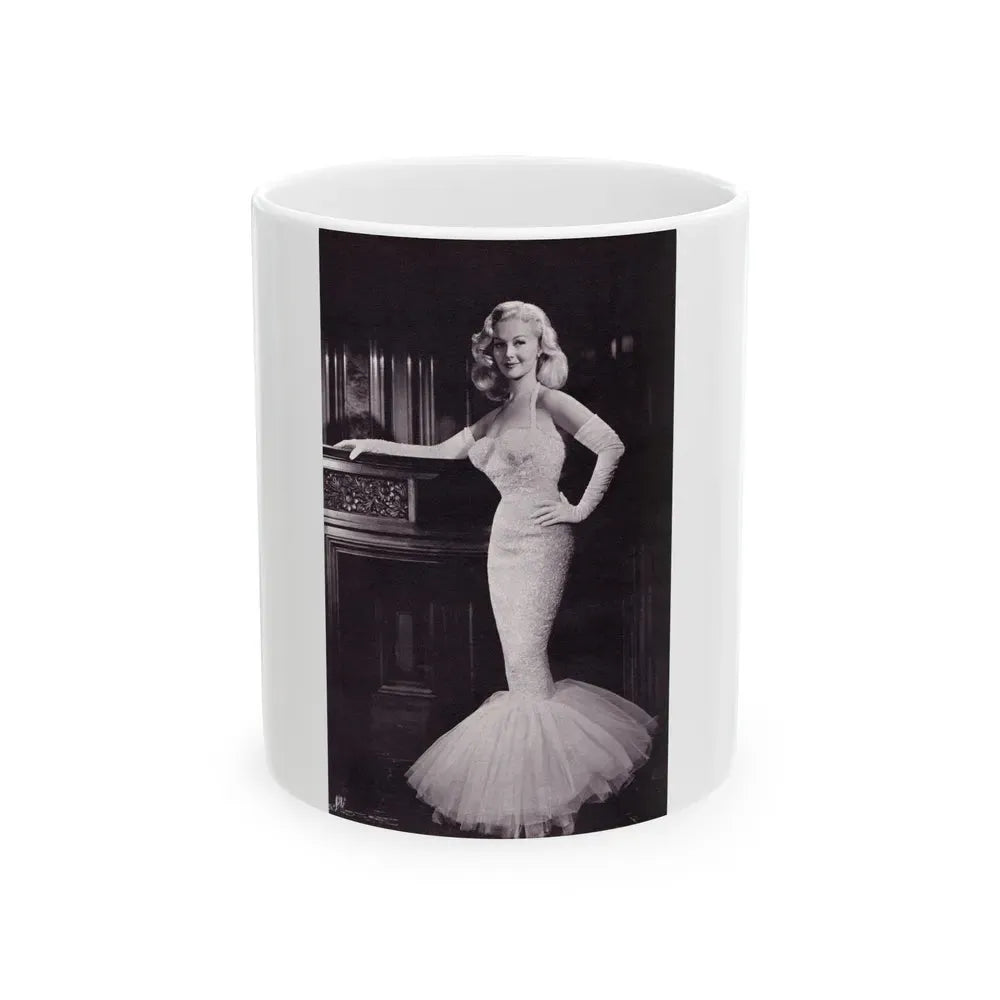 Greta Thyssen #111 (Vintage Female Icon) White Coffee Mug 11oz - Go Mug Yourself
