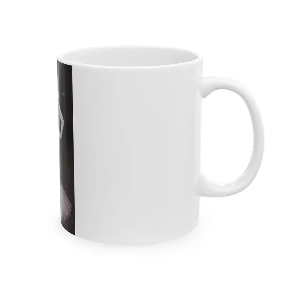 Greta Thyssen #111 (Vintage Female Icon) White Coffee Mug - Go Mug Yourself