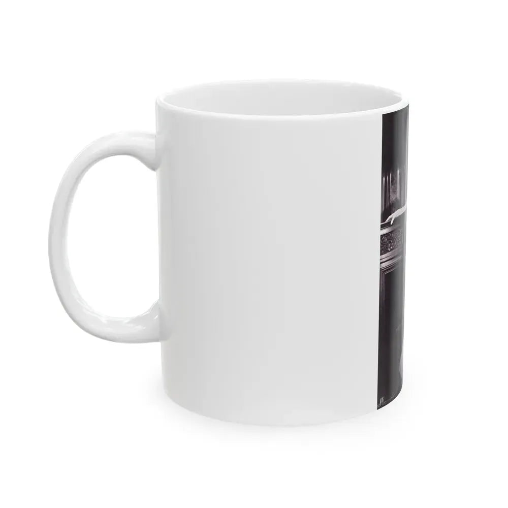 Greta Thyssen #111 (Vintage Female Icon) White Coffee Mug - Go Mug Yourself