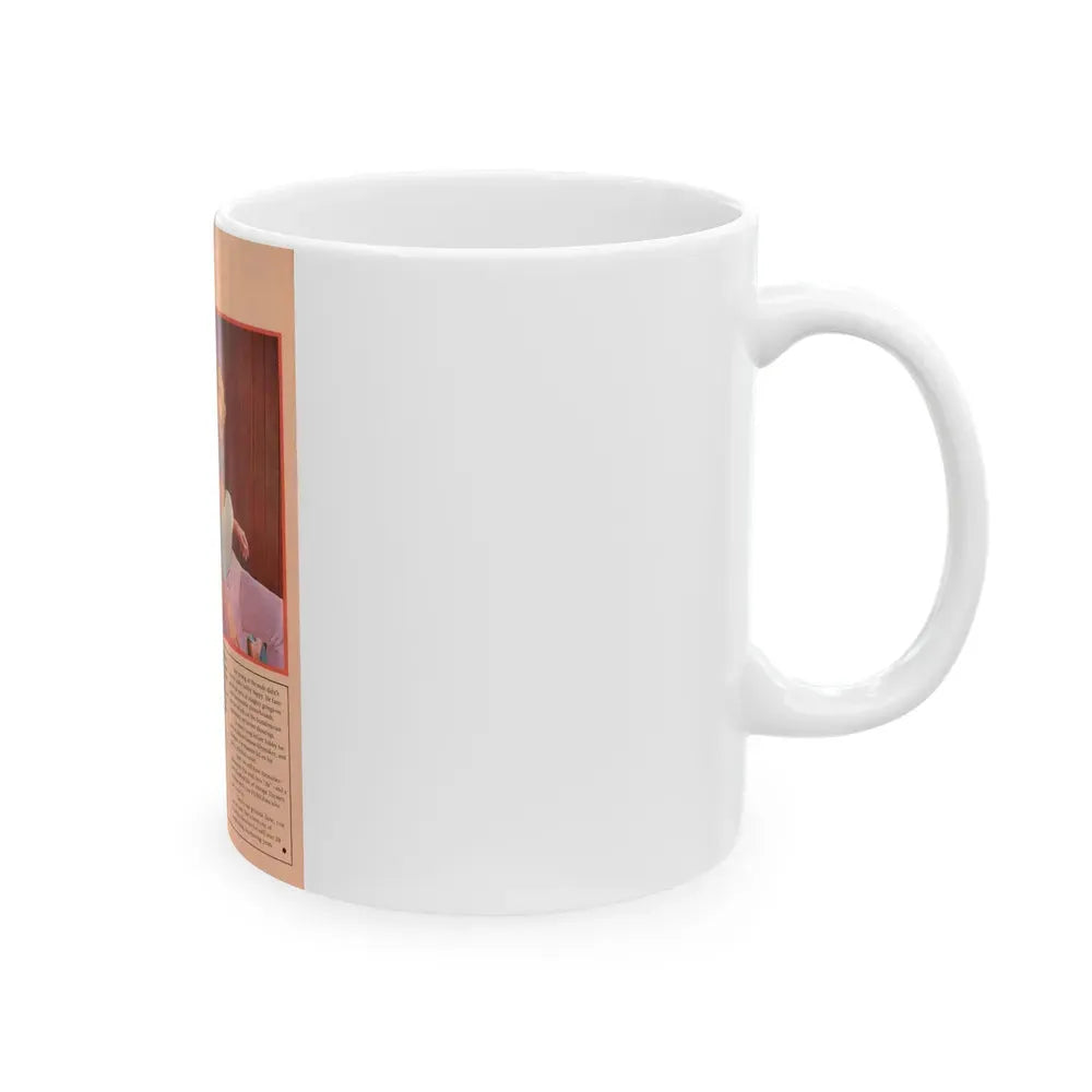 Greta Thyssen #117 (Vintage Female Icon) White Coffee Mug - Go Mug Yourself