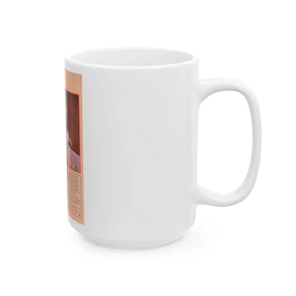 Greta Thyssen #117 (Vintage Female Icon) White Coffee Mug - Go Mug Yourself
