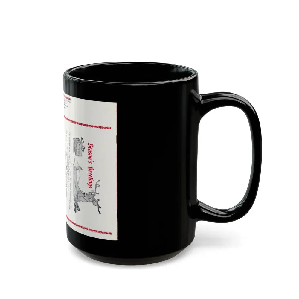 Greta Thyssen #118 (Vintage Female Icon) Black Coffee Mug - Go Mug Yourself