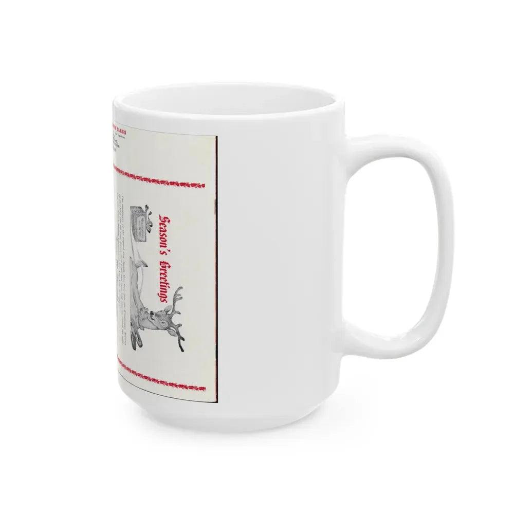 Greta Thyssen #118 (Vintage Female Icon) White Coffee Mug - Go Mug Yourself