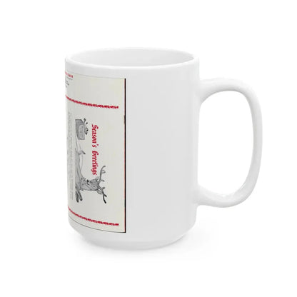 Greta Thyssen #118 (Vintage Female Icon) White Coffee Mug - Go Mug Yourself