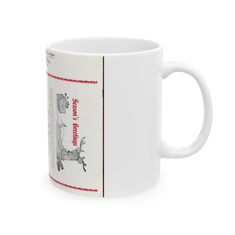 Greta Thyssen #118 (Vintage Female Icon) White Coffee Mug - Go Mug Yourself