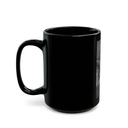Greta Thyssen #12 - American Beauties Mag. '53 - 1 B&W Photo (Vintage Female Icon) Black Coffee Mug - Go Mug Yourself