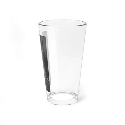 Greta Thyssen #12 - American Beauties Mag. '53 - 1 B&W Photo (Vintage Female Icon) Pint Glass 16oz - Go Mug Yourself