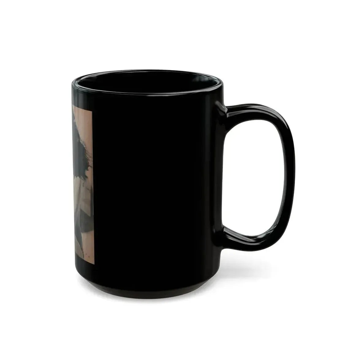 Greta Thyssen #120 - Gala Mag. January '53 - 1 B&W Photo (Vintage Female Icon) Black Coffee Mug - Go Mug Yourself