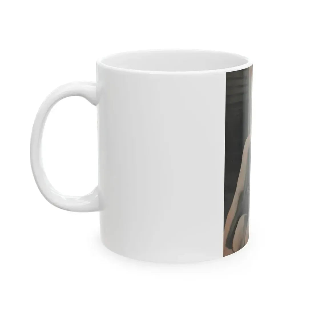 Greta Thyssen #120 - Gala Mag. January '53 - 1 B&W Photo (Vintage Female Icon) White Coffee Mug - Go Mug Yourself