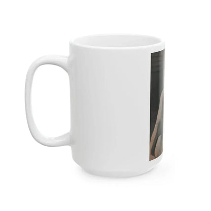 Greta Thyssen #120 - Gala Mag. January '53 - 1 B&W Photo (Vintage Female Icon) White Coffee Mug - Go Mug Yourself