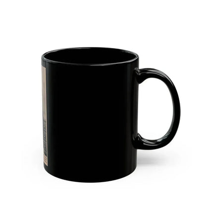 Greta Thyssen #121 - Scamp Mag. Sept. '58 - 1 Small B&W Photo (Vintage Female Icon) Black Coffee Mug - Go Mug Yourself