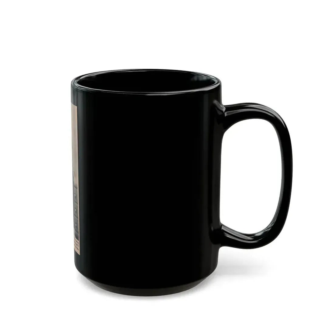 Greta Thyssen #121 - Scamp Mag. Sept. '58 - 1 Small B&W Photo (Vintage Female Icon) Black Coffee Mug - Go Mug Yourself
