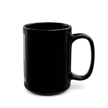 Greta Thyssen #121 - Scamp Mag. Sept. '58 - 1 Small B&W Photo (Vintage Female Icon) Black Coffee Mug - Go Mug Yourself