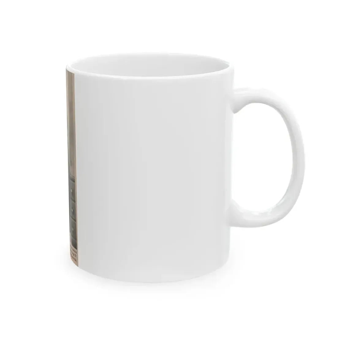 Greta Thyssen #121 - Scamp Mag. Sept. '58 - 1 Small B&W Photo (Vintage Female Icon) White Coffee Mug - Go Mug Yourself