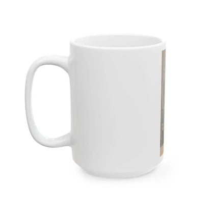 Greta Thyssen #121 - Scamp Mag. Sept. '58 - 1 Small B&W Photo (Vintage Female Icon) White Coffee Mug - Go Mug Yourself