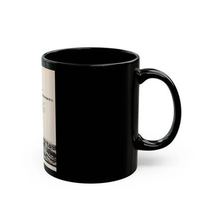 Greta Thyssen #131 - 1 Page 3 B&W Photos (Vintage Female Icon) Black Coffee Mug - Go Mug Yourself
