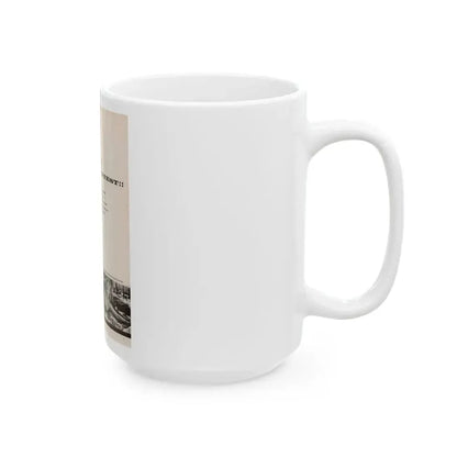 Greta Thyssen #131 - 1 Page 3 B&W Photos (Vintage Female Icon) White Coffee Mug - Go Mug Yourself