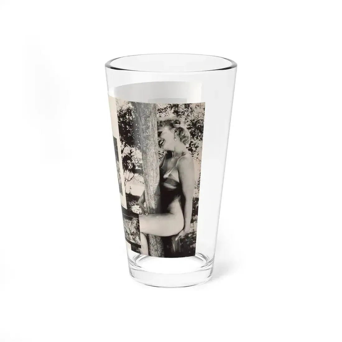 Greta Thyssen #132 - 2 Page 6 B&W Photos from Jem Mag. May '57 (Vintage Female Icon) Pint Glass 16oz - Go Mug Yourself