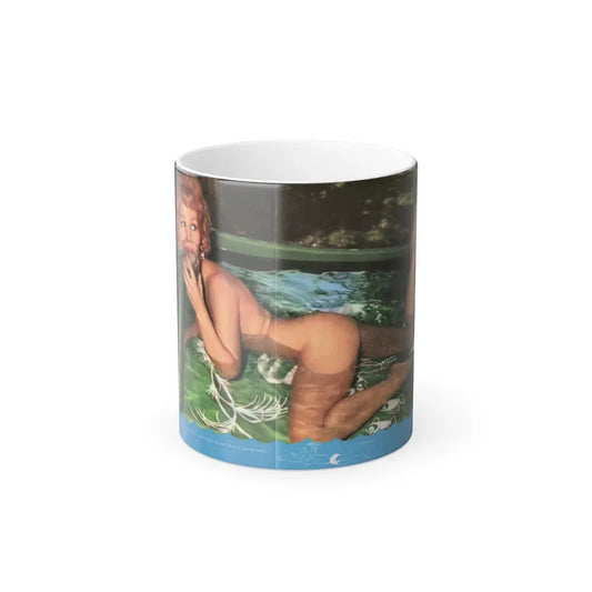 Greta Thyssen #133 - 1 Color Centerfold from Jem Mag. May '57 (Vintage Female Icon) Color Changing Mug 11oz 11oz - Go Mug Yourself
