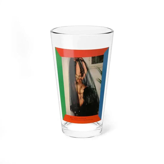Greta Thyssen #134 - 1 Page 1 Color Photo (Vintage Female Icon) Pint Glass 16oz 16oz - Go Mug Yourself