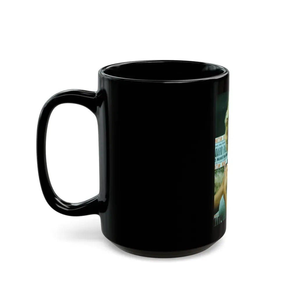 Greta Thyssen #153 (Vintage Female Icon) Black Coffee Mug - Go Mug Yourself