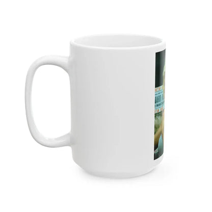 Greta Thyssen #153 (Vintage Female Icon) White Coffee Mug - Go Mug Yourself