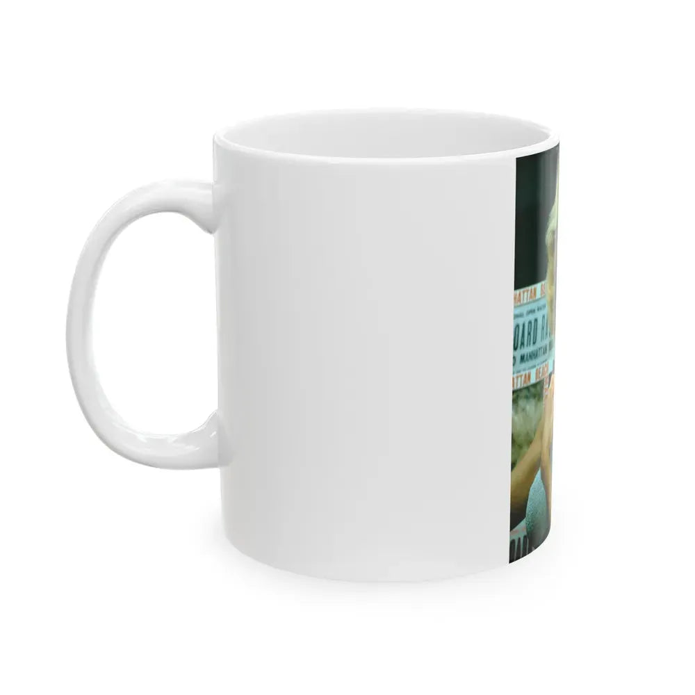 Greta Thyssen #153 (Vintage Female Icon) White Coffee Mug - Go Mug Yourself