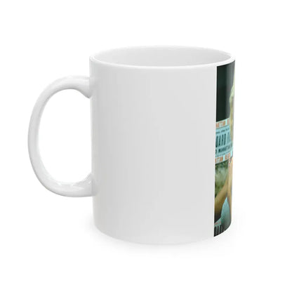 Greta Thyssen #153 (Vintage Female Icon) White Coffee Mug - Go Mug Yourself