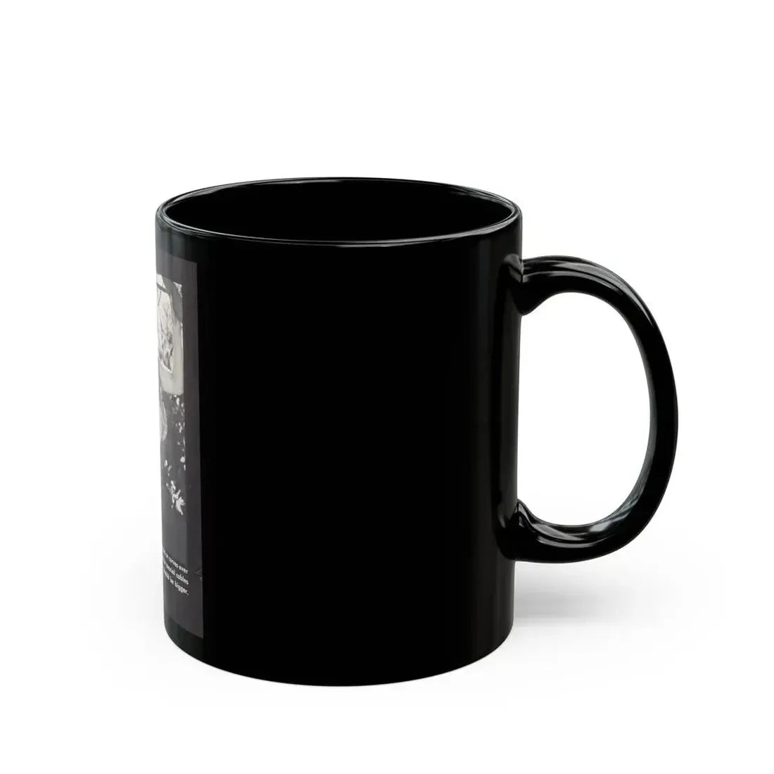 Greta Thyssen #160 - 1 Full Page B&W Photo on Page 38 from BOLD Pocket Mag. Feb. '59 (Vintage Female Icon) Black Coffee Mug - Go Mug Yourself