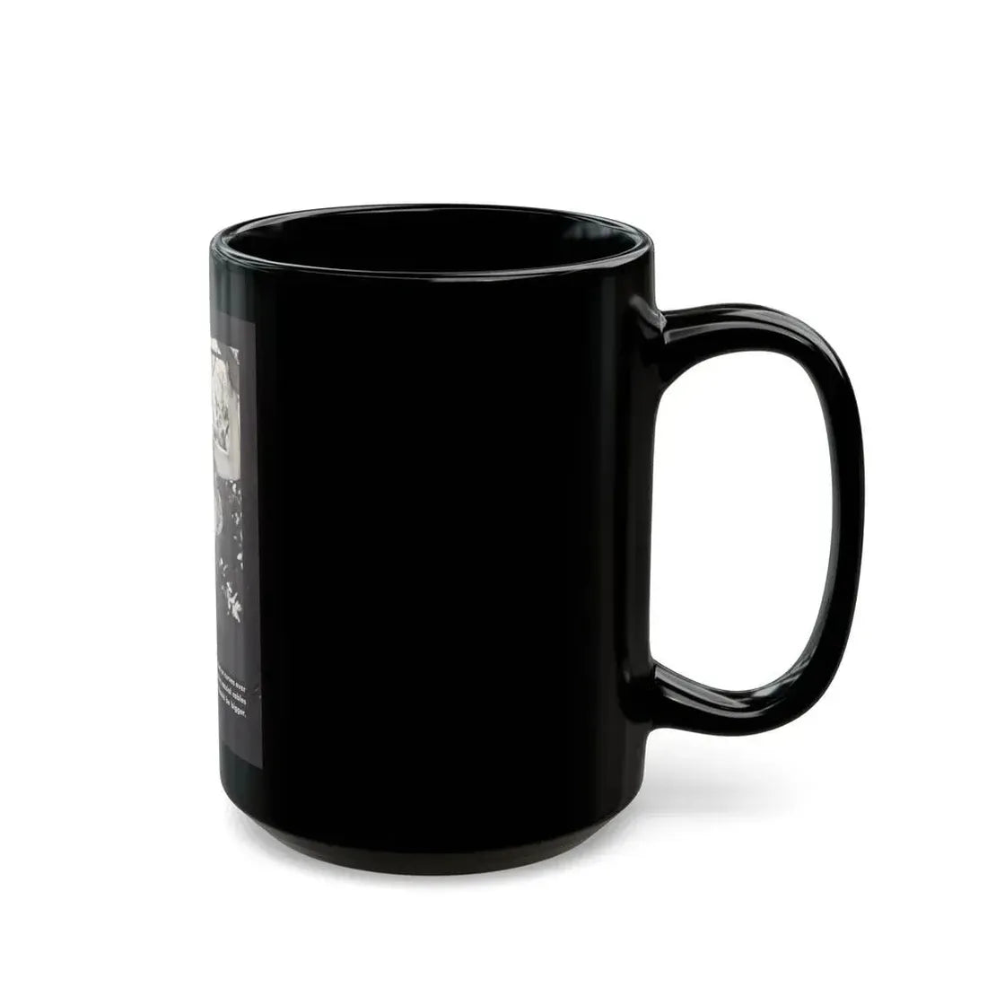 Greta Thyssen #160 - 1 Full Page B&W Photo on Page 38 from BOLD Pocket Mag. Feb. '59 (Vintage Female Icon) Black Coffee Mug - Go Mug Yourself