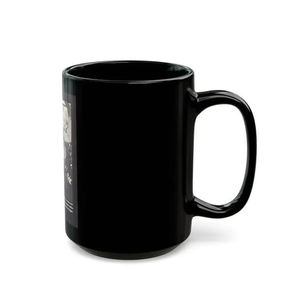 Greta Thyssen #160 - 1 Full Page B&W Photo on Page 38 from BOLD Pocket Mag. Feb. '59 (Vintage Female Icon) Black Coffee Mug - Go Mug Yourself